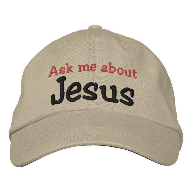 Jesus Embroidered Hat (Front)