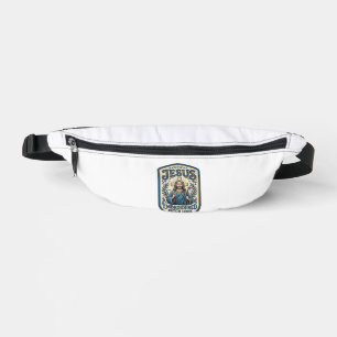 Jesus Embroidered Patch Look Jesus Embroidered Pat Fanny Pack