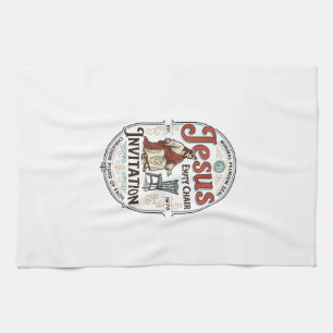 Jesus Empty Chair Invitation Jesus Empty Chair Inv Kitchen Towel