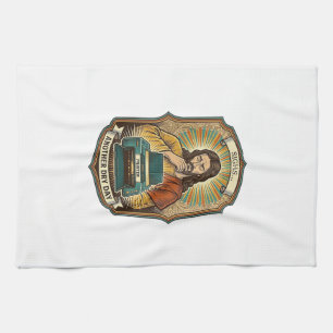 Jesus Empty Printer Paper Tray Office Work Annoyan Kitchen Towel