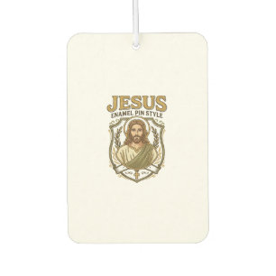 Jesus Enamel Pin Style Jesus Enamel Pin Christian Air Freshener