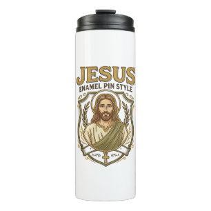 Jesus Enamel Pin Style Jesus Enamel Pin Christian Thermal Tumbler