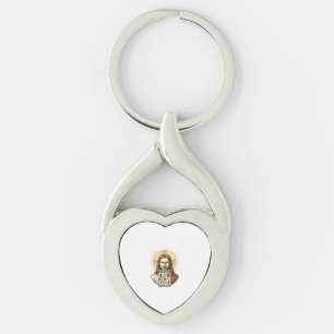 Jesus Endless Captcha Verification Traffic Lights Keychain