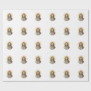 Jesus Endless Captcha Verification Traffic Lights Wrapping Paper