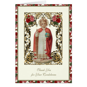 Jésus Enfant Prague Condolence funéraire religieus