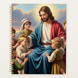 Jésus entouré d'enfants