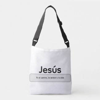 Jesus es el camino, la verdad y la vida crossbody bag