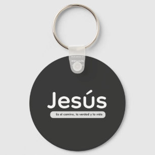 Jesús es el camino, la verdad y la vida keychain