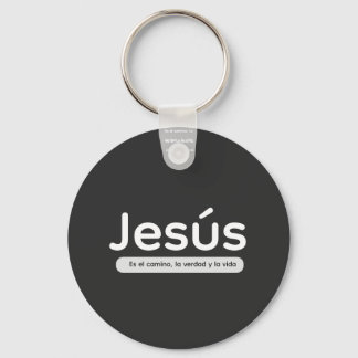 Jesús es el camino, la verdad y la vida keychain