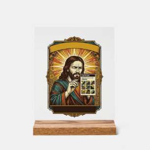 Jésus Escalier Flou Test Captcha Sécurité Tech Hum