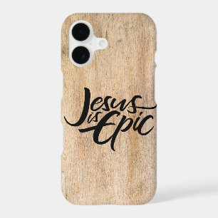 Jésus est Épique Croix Chrétienne Lettre en Bois