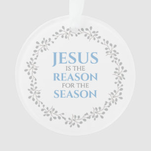 Jésus est la raison de la couronne de saison