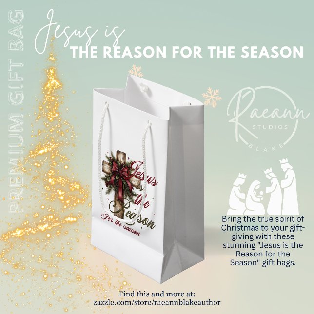 "Jésus est la raison de la saison" Sac cadeau (Créateur téléchargé)