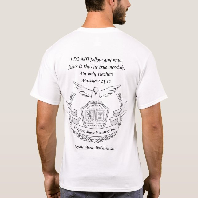 Jésus Est La Voie Du T-shirt (Dos)
