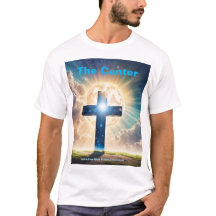 Jésus est le T-shirt masculin de la Croix du Centr