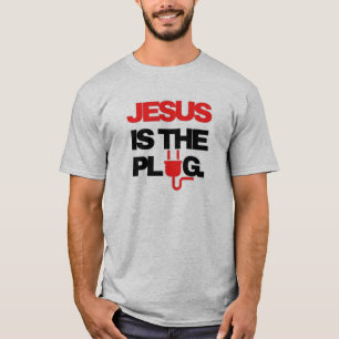 Jésus est le T-shirt Plug