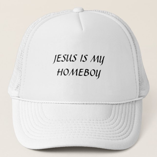 JÉSUS EST MES CASQUETTES RELIGIEUX DE HOMEBOY… (Devant)