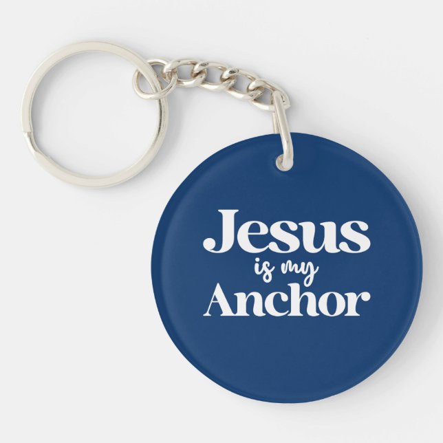 Jésus est mon Ancre Christian Cadeau et rappel quo (Devant)
