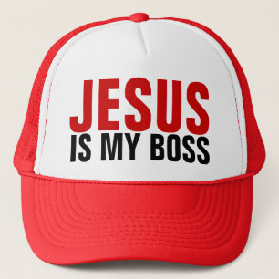 Jésus est mon casquette de camionneur de patron
