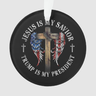 Jésus est mon sauveur Trump est mon président 2024