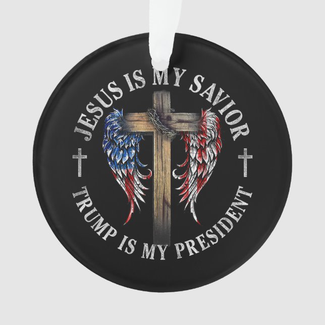 Jésus est mon sauveur Trump est mon président 2024 (devant)