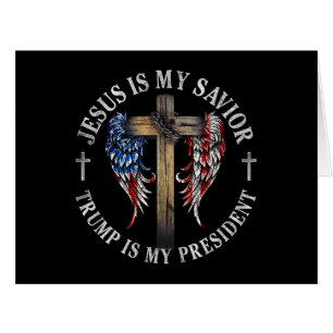 Jésus est mon sauveur Trump est mon président 2024
