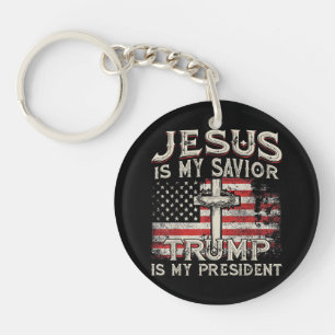 Jésus Est Mon Sauveur Trump Est Mon Président Amér