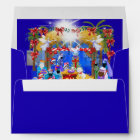 Jésus Est Né Dans Des Enveloppes De Correspondance