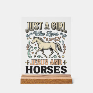 Jesus Et Fille De Chevaux Chemise De Foi De Cheval