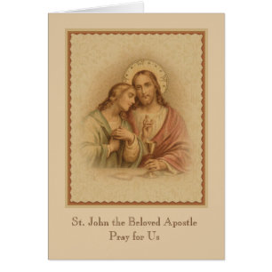 Jésus et St John la prière d'apôtre