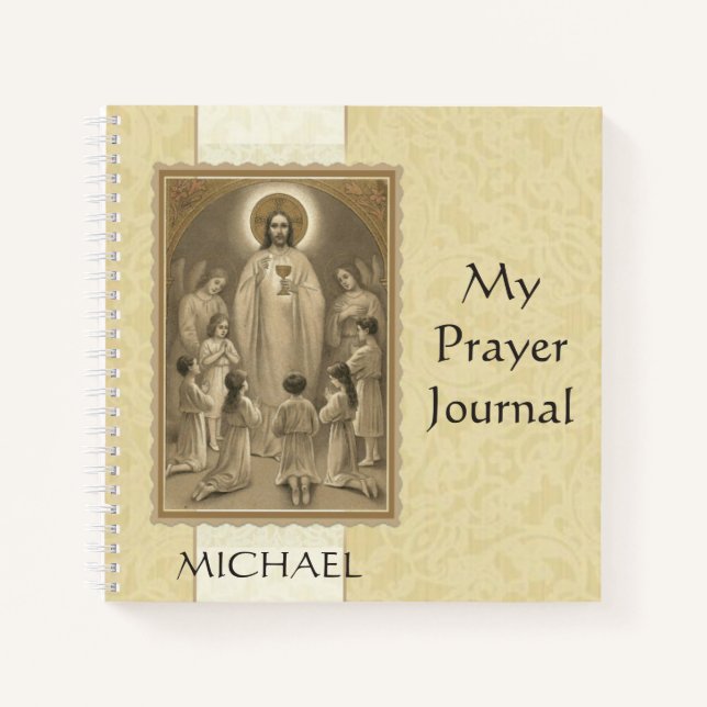 Jesus | Eucharist | Communion | Angels | Journal (Front)