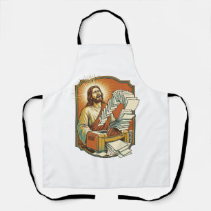 Jesus Excel Sheet Printing 50 Blank Pages Office H Apron
