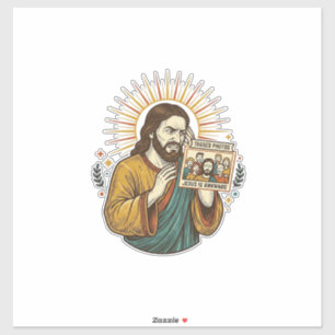 Jesus Eyes Closed Tagged Group Photo Unflattering