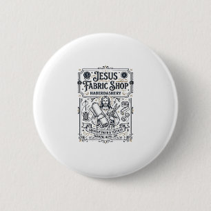 Jesus Fabric Shop Haberdashery Jesus Fabric Shop H 2 Inch Round Button
