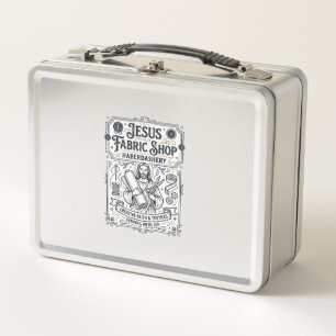 Jesus Fabric Shop Haberdashery Jesus Fabric Shop H Metal Lunch Box