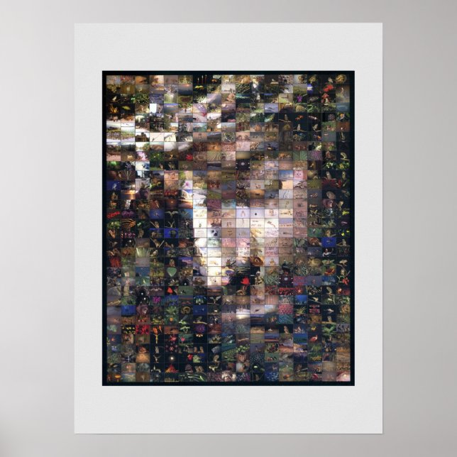 Jesus Face Agrainofmustardseed.com Poster (Front)