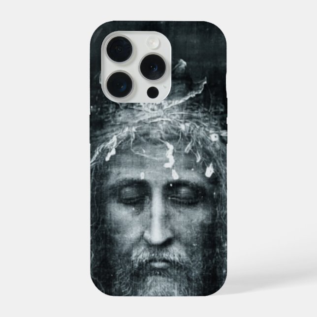 Jesus Face Phone Case (Back)