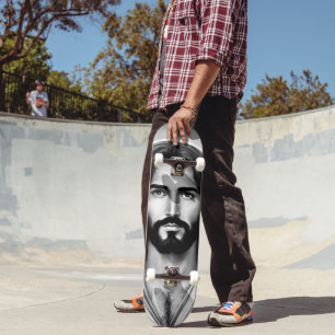Jesus Face Skateboard
