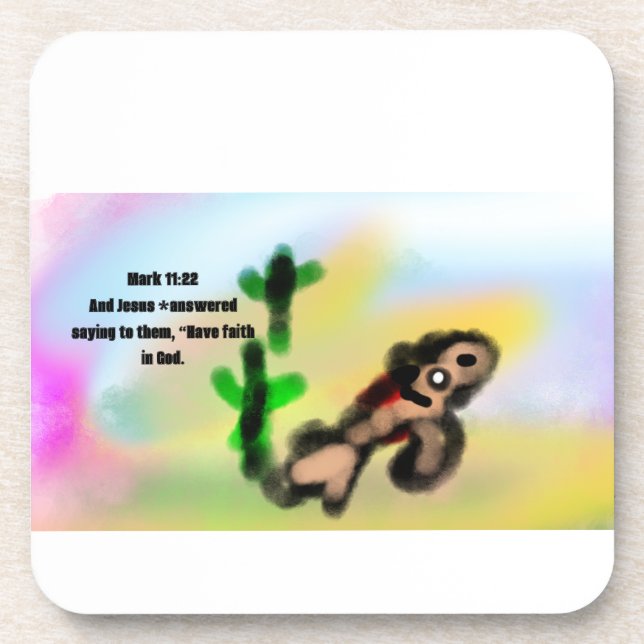 jesus faith  coaster (Front)