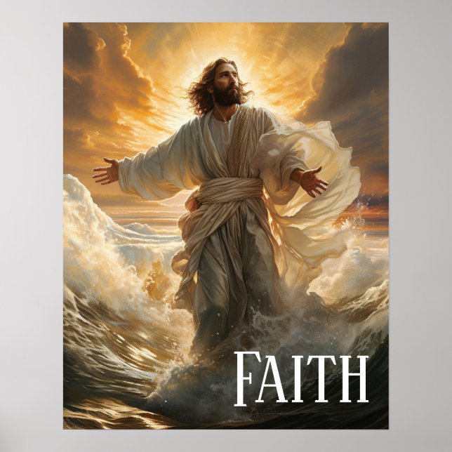 Jesus Faith Poster (Front)