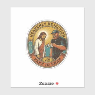 Jesus Fake ID Confiscated Angry Bouncer Club Party