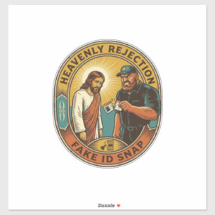 Jesus Fake ID Confiscated Angry Bouncer Club Party