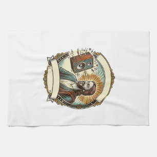 Jesus Fake Laughing Loud Club Cant Hear Party Humo Kitchen Towel