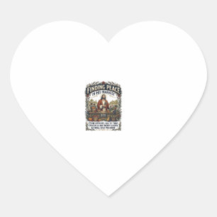 Jesus Farmers Market Handmade Food Graphic Tee Chr Heart Sticker