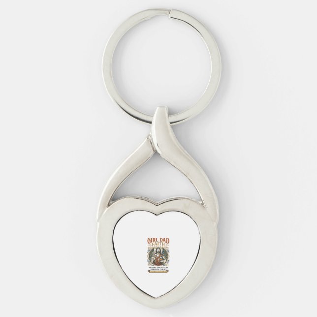 Jesus Fatherhood Micro Identities Graphic Tee Chri Keychain (Front)