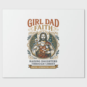 Jesus Fatherhood Micro Identities Graphic Tee Chri Wrapping Paper