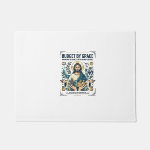 Jesus Financial Peace Debt Free Journey Shirt Chri Doormat