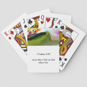 Jesus  first playing cards