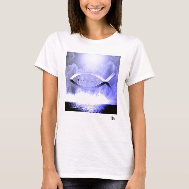 Jesus fish 1 T-Shirt (Front)