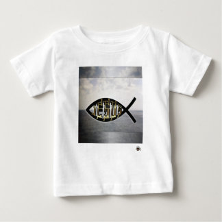Jesus fish 2 baby T-Shirt